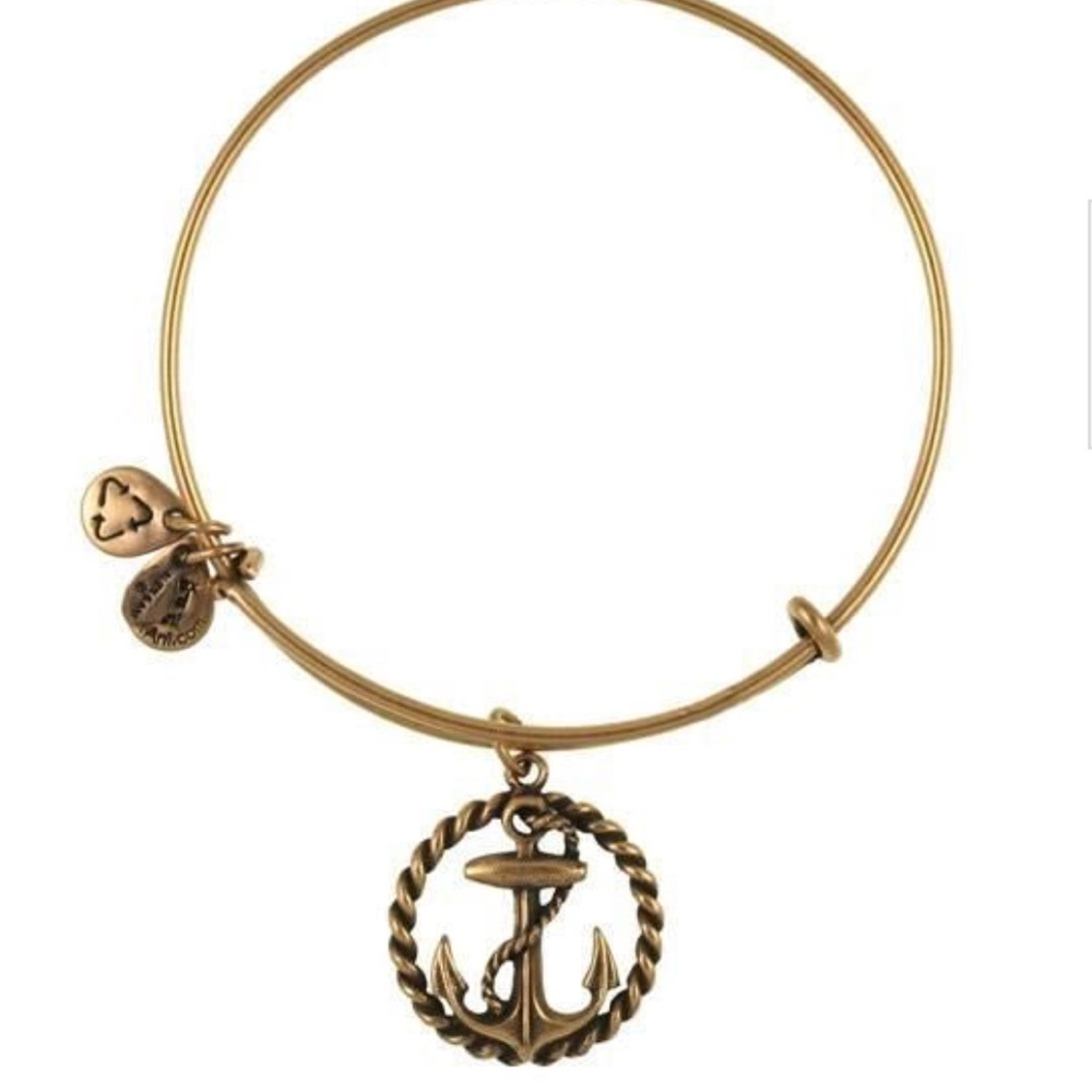 Alex and Ani Anchor Charm Bracelet